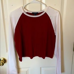 Forever 21 cropped long sleeve